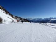 Start of the Doss dei Cembri slope