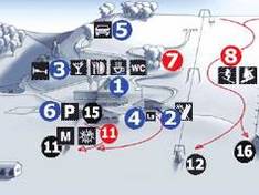 Trail map Zviedru Cepure