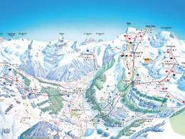 Trail map Titlis – Engelberg