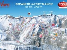 Ski resort Vars/Risoul – La Forêt Blanche