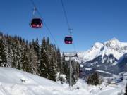 Abergbahn - 8pers. Gondola lift (monocable circulating ropeway)