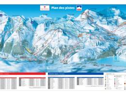 Trail map Tignes/Val d'Isère