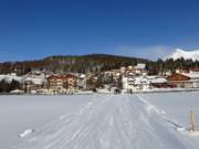 Village of Meransen at the ski resort