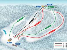 Trail map Abashiri Lake View Resort