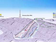 Trail map Schwarzer Mann – Prüm