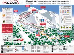 Trail map San Domenico – Alpe Ciamporino