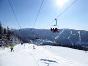 Great sunny day on the Medvědín