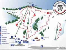 Trail map Čierny Balog
