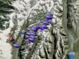 Trail map Wilderness