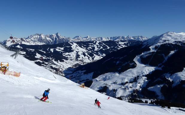 Ski resort Saalbach Hinterglemm Leogang Fieberbrunn (Skicircus)
