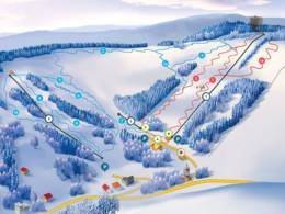 Trail map Słotwiny Arena