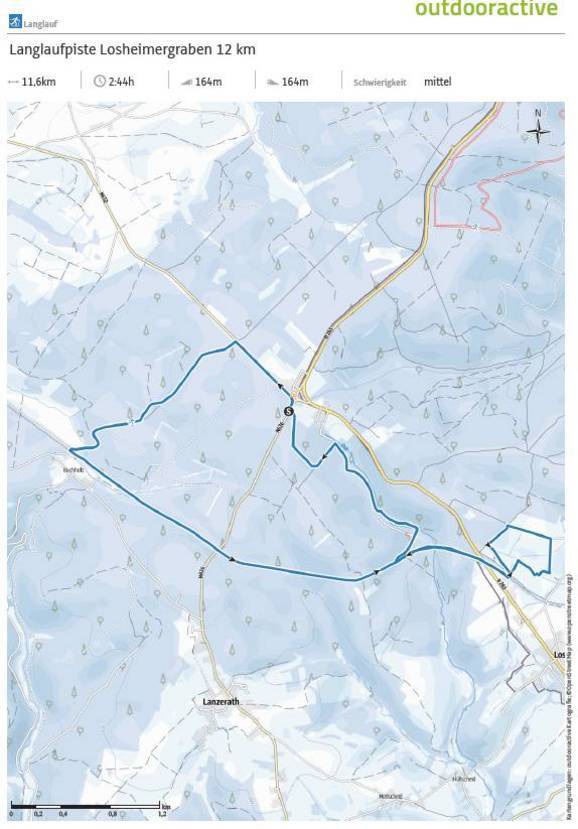 Schwarze Loipe Losheimergraben